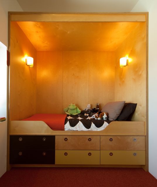 Bed designed by Andrea Zittel, built by TK Smith