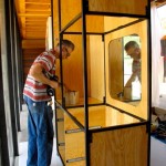TK Smith during Installation