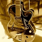 Hofner Guitar with Custom Pickguard and Pickup Hofner Guitar with Custom Pickguard and Pickup